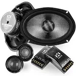 NVX XSP69KIT 6x9" 600W Peak 300W RMS 2-Way Component Speakers