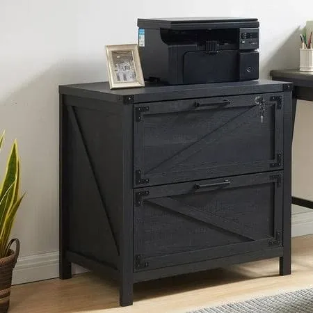 2 Drawer Farmhouse File Cabinet
