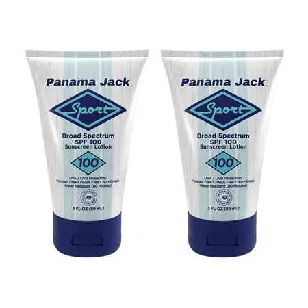 Equate Sport Broad Spectrum Sunscreen Lotion, SPF 50, 8 FL Oz ( PACK OF 2 )