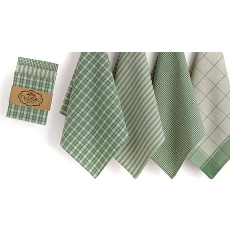 Sage Dishtowel Set Sage Set of 4
