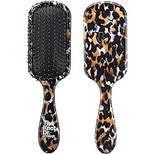 The Knot Dr. for Conair Pro Brite Abstract Leopard Print Hairbrush