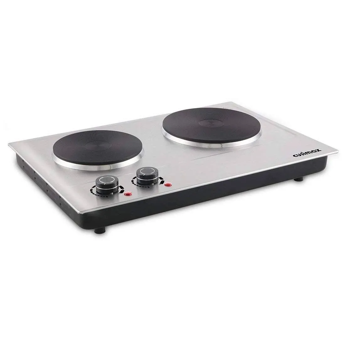 Double Burner Cusimax 1800w Electric Hot Plate for Cooking