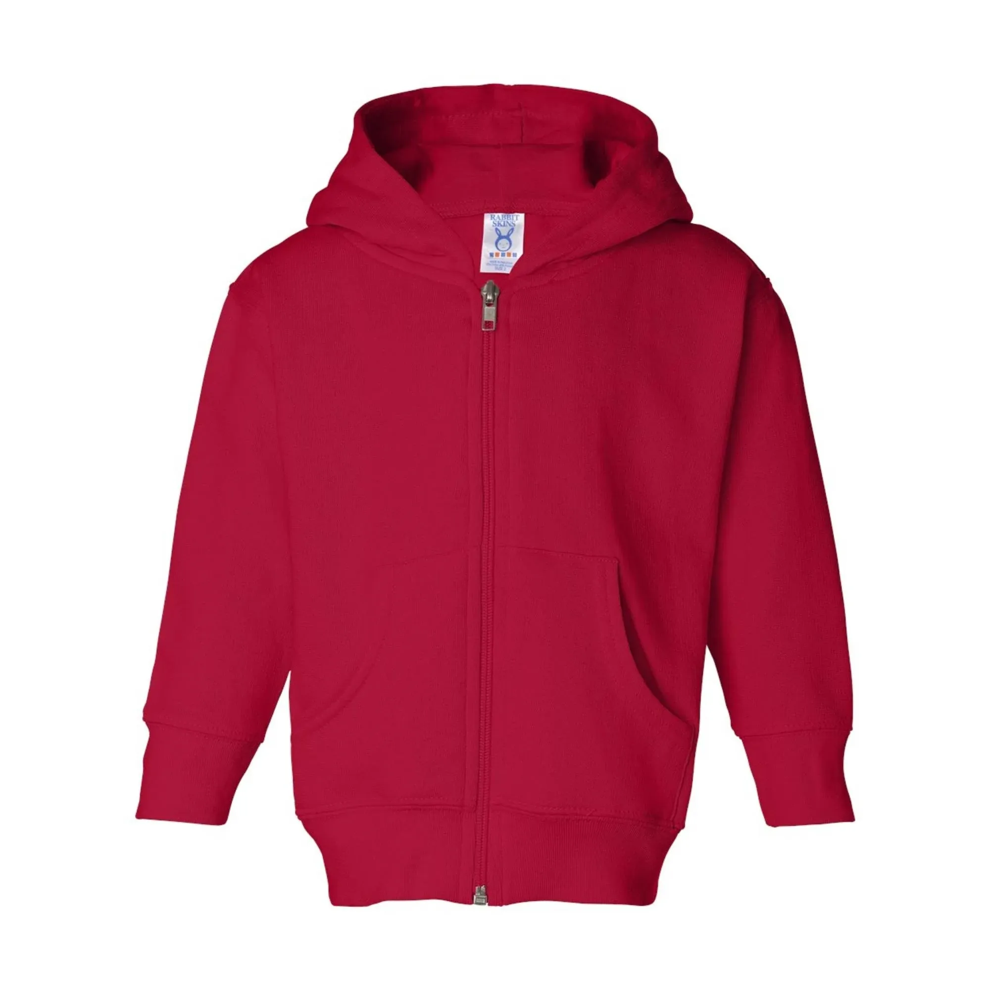 3346 Toddler Rabbit Skins Fleece Zip Hoodie