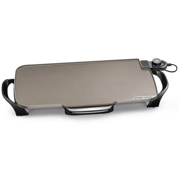 Presto® Diamond Coat Ceramic 22" Griddle, Silver