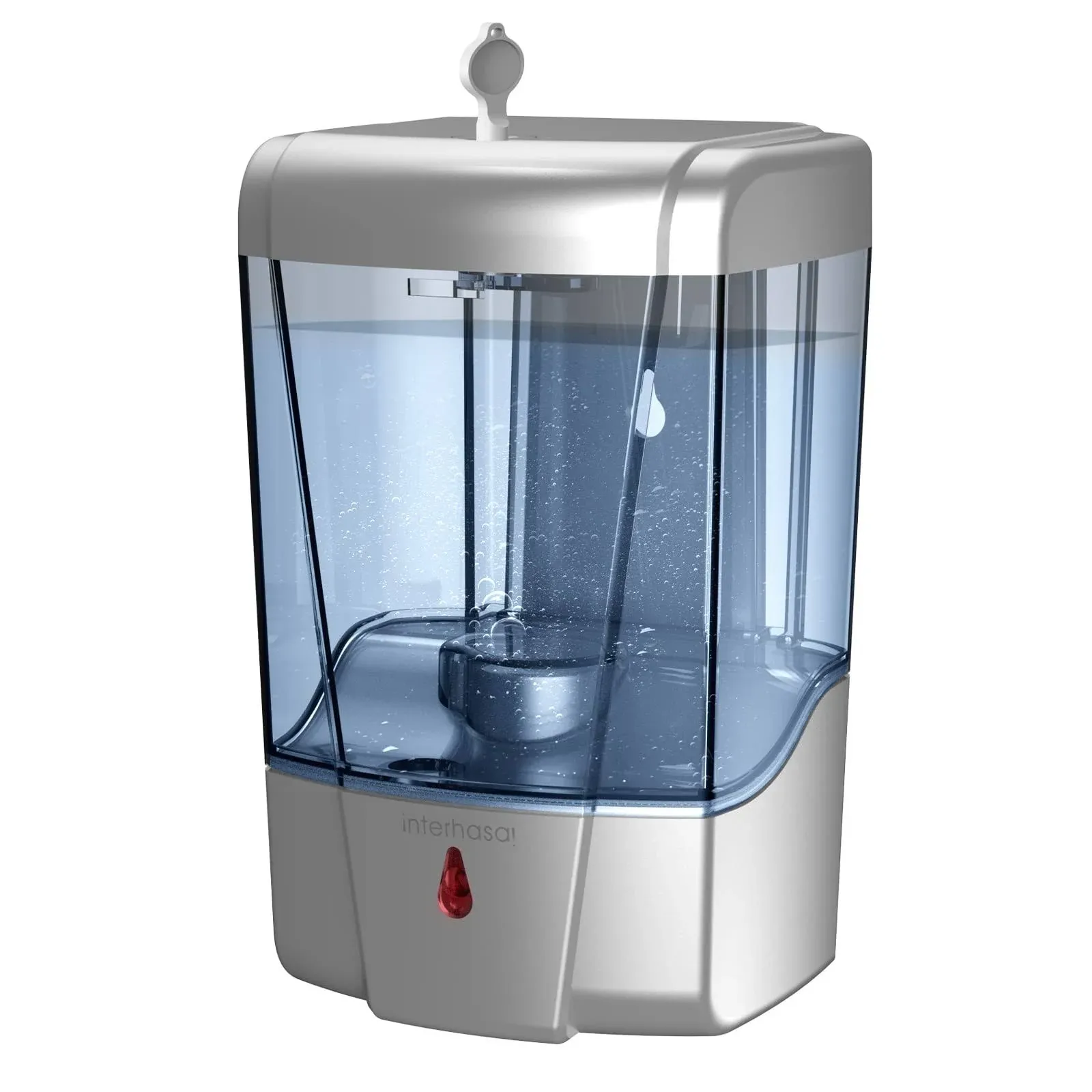 Desinfectante automático de manos con dispensador de jabón de pared de 600 ml