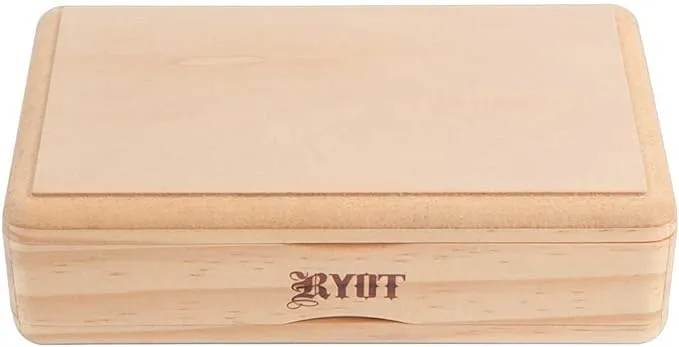 RYOT 4x7†Solid Top Box in Natural | Premium Wooden Box Perfect for