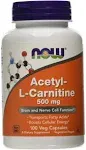 Now Foods Acetyl-L-Carnitine 500 mg - 100 Capsules