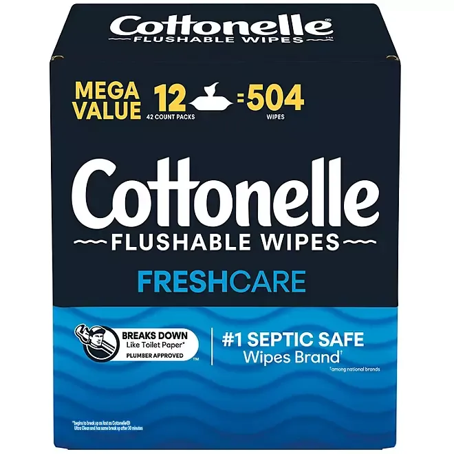 Cottonelle Fresh Care Flushable Cleansing Cloth