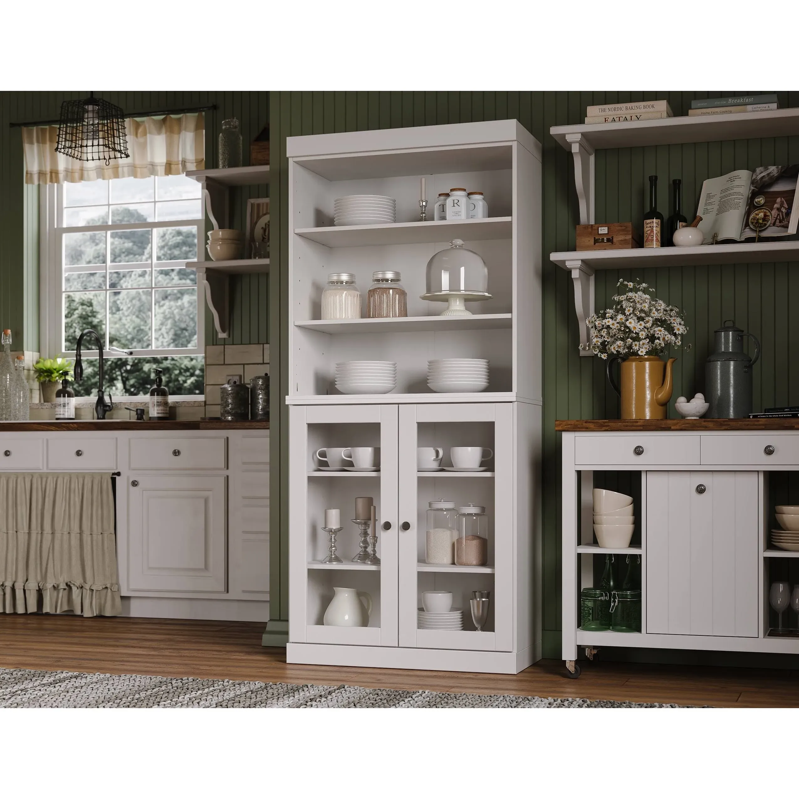 Palace Imports 32" Kitchen Pantry Cabinet