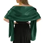Shawls and Wraps for Evening Dresses Satin Shawl Wraps for Women Extra Long W...